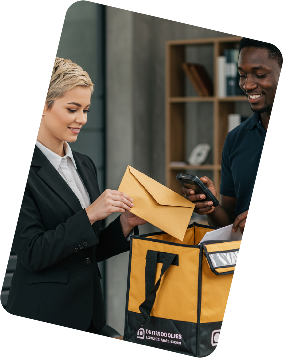 User ordering delivery